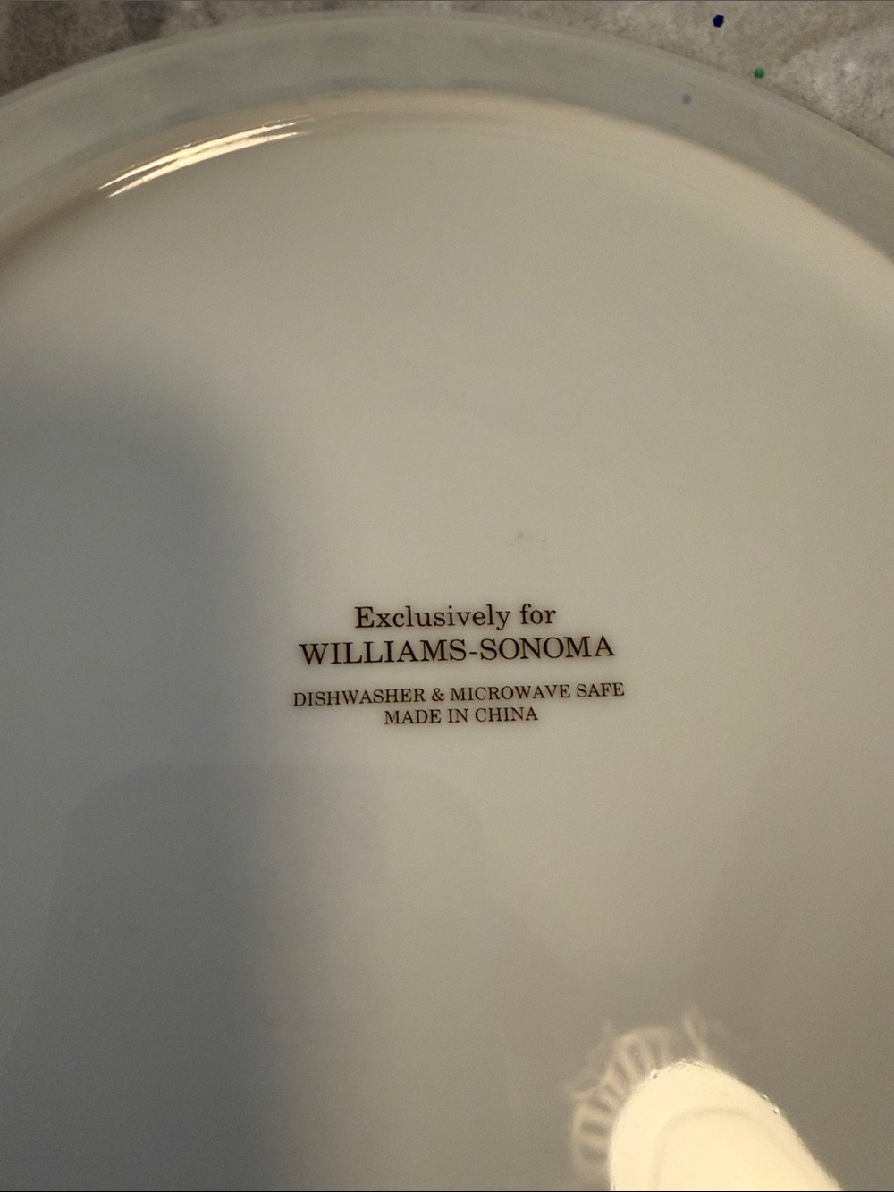 Williams Sonoma Sunflower Dinner Plate in Yellow and Green - Picture 2 of 2